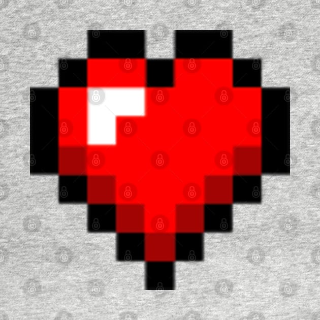 8-bit heart by NinthStreetShirts